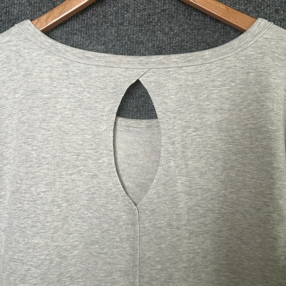 New Directions Studio Womens Gray Game Day Graphic Sweatshirt Size L - Picture 5 of 9